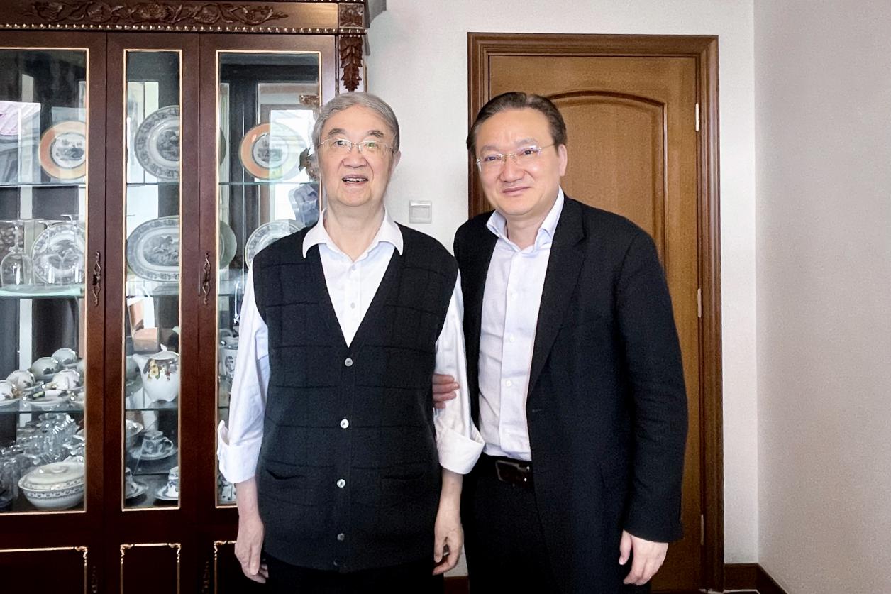 伟德名誉校长桑国卫寄语：紧抓机遇，推动学校和中医药事业蓬勃发展