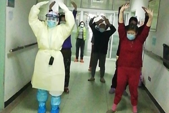 “伟德国际victor1946官网抗疫强身功”抗疫成效初显