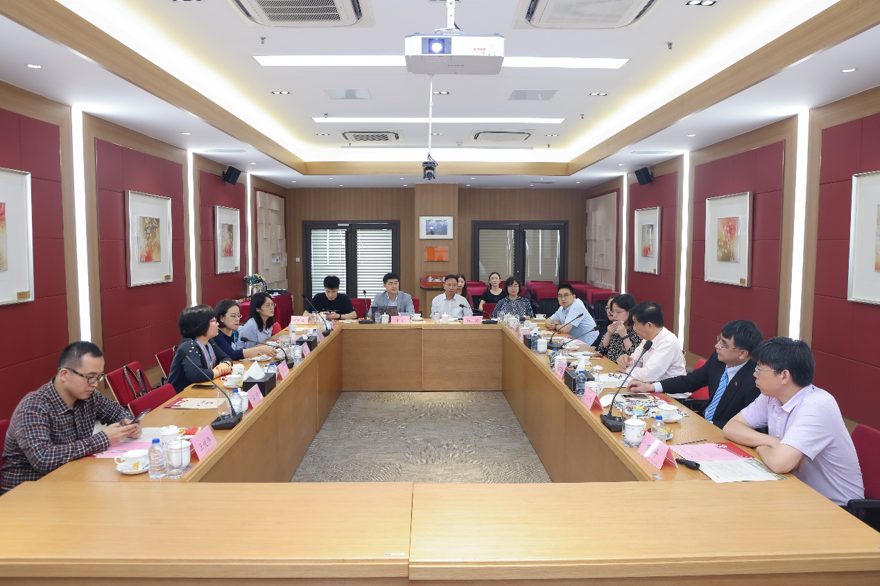 泰国驻华大使馆科技公使衔参赞来访